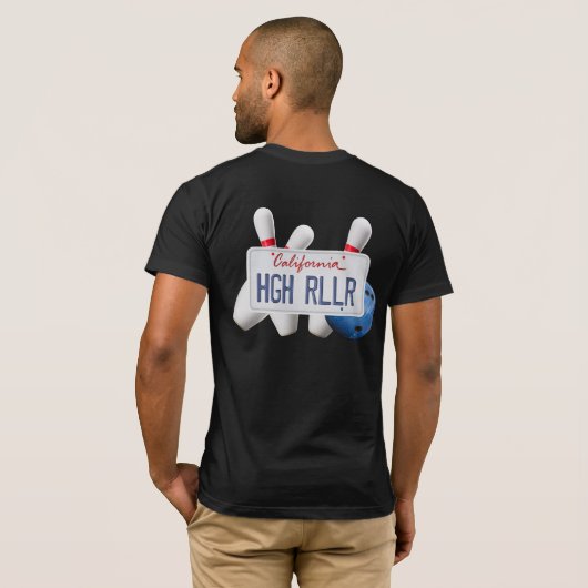 California High Roller Bowling Shirt (Achterkant volledig)