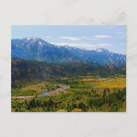 California Highway 108 Sonora Pass Briefkaart (Voorkant)