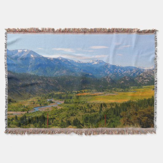 California Highway 108 Sonora Pass Deken (Voorkant)