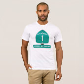 California Highway 1 Carmel by the Zee T-Shirt (Voorkant volledig)