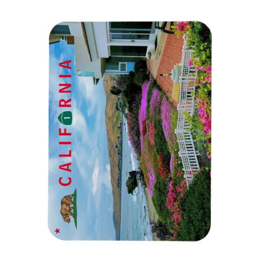 California Highway 1 Magneet (Verticaal)