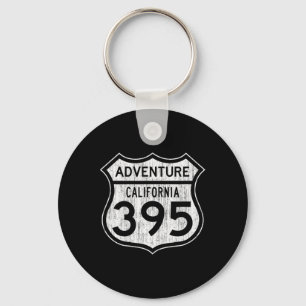 California Highway &#; 5 - Wandelen Vissen Klimmen Sleutelhanger