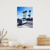California Hippie Van Poster (Keuken)