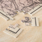  California Historic Map USA Legpuzzel (Zijkant)