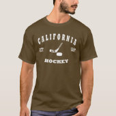 California Hockey Retro Logo T-shirt (Voorkant)