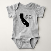 California Home Grown State T-shirt (Voorkant)