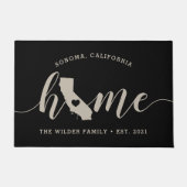 California Home State Persoonlijk Deurmat (Voorkant)
