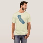 California Home Wood Grain T-shirt (Voorkant volledig)