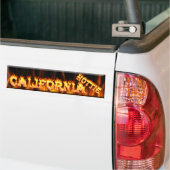 california hottie bumpersticker (Op Truck)