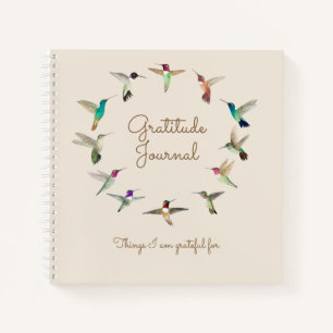 California Hummingbird Gratitude-notebook Notitieboek