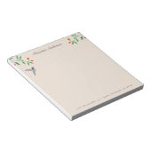 California Hummingbird  Notitieblok (Schuin)