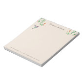 California Hummingbird  Notitieblok (Linkerzijde)