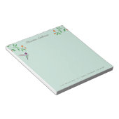 California Hummingbird  Notitieblok (Schuin)