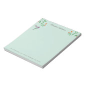 California Hummingbird  Notitieblok (Linkerzijde)