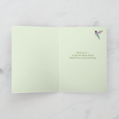 California Hummingbirds Happy Easter Kaart (Binnen)
