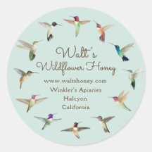 California Hummingbirds Productlabel