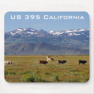 California HWY 395 Landscape Muismat