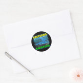 CALIFORNIA INDICA RONDE STICKER (Envelop)