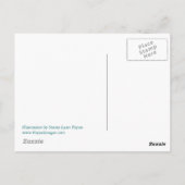 California Interstate Map Briefkaart (Achterkant)