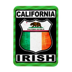 California Irish American Magnet Magneet
