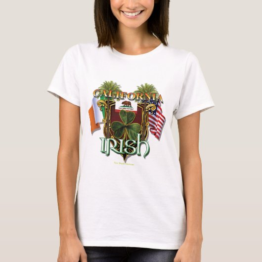 California Irish Pride T-shirt (Voorkant)
