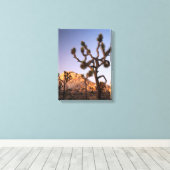 California, Joshua Tree National Park, Joshua Canvas Afdruk (Insitu (Houten vloer))