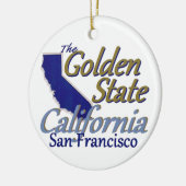 CALIFORNIA KERAMISCH ORNAMENT (Links)