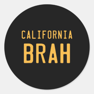 California Kerel Retro Westkust Socal Norcal Surfe Ronde Sticker