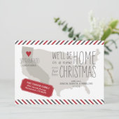 California kerstagedag feestdagenkaart (Staand voorkant)