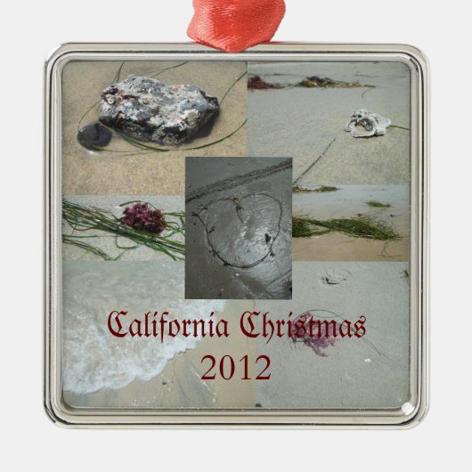 California Kerstfeest 2012 Ornament (Voorkant)