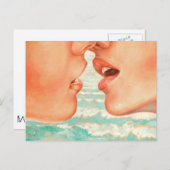 California Kiss Briefkaart (Voorkant / Achterkant)