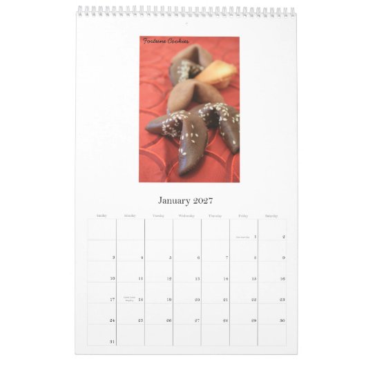 California Kitchen Kalender (Jan 2027)