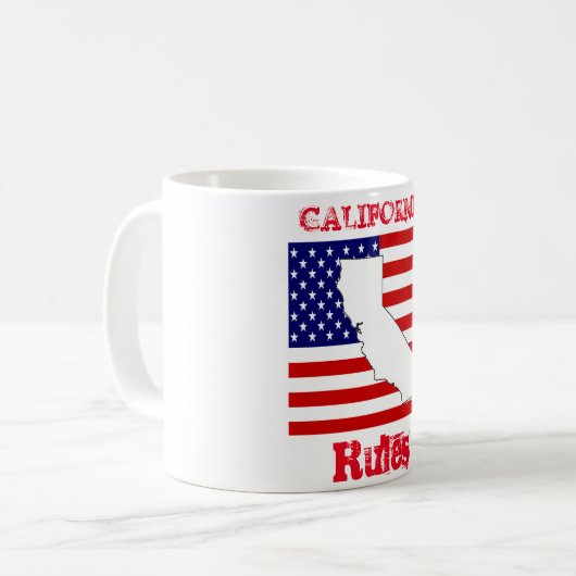 CALIFORNIA KOFFIEMOK (Voorkant links)