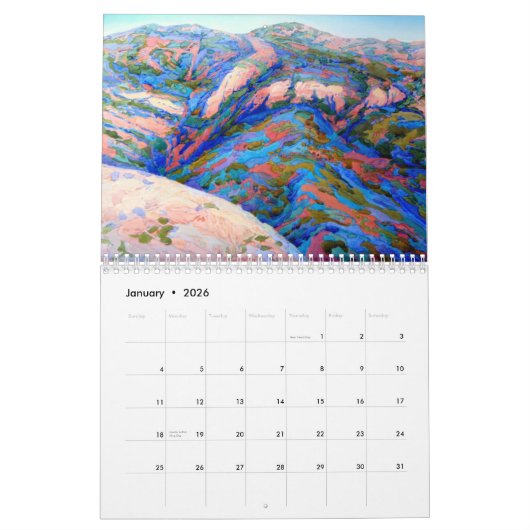 California Landscapes 2013 door Robin Purcell Kalender (Jan 2026)