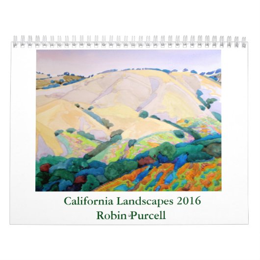 California Landscapes 2016 Robin Purcell Calendar Kalender (Hoes)