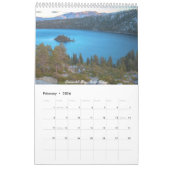 California Landschappen Kalender (Feb 2026)