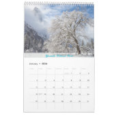 California Landschappen Kalender (Jan 2026)