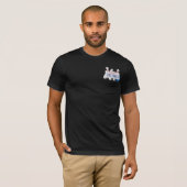California License Bord 300 Bowler T-shirt (Voorkant volledig)