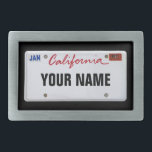 California License Bord (aanpasbaar) Gesp<br><div class="desc">Gelieve jouw naam of tekst in te voegen die u wilt</div>