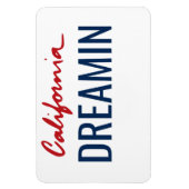 California License Bord Flexible Magneet (Verticaal)