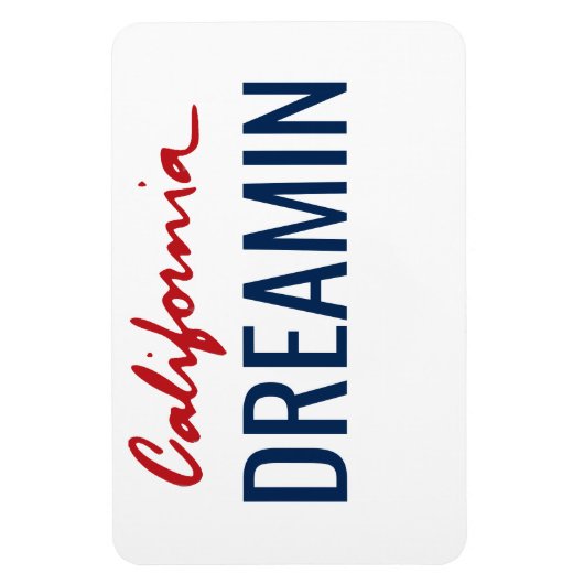 California License Bord Flexible Magneet (Verticaal)