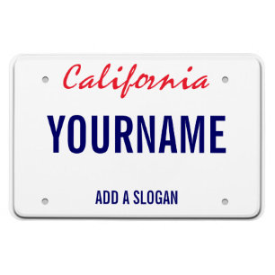 California License Bord (gepersonaliseerd) Magneet