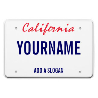California License Bord (gepersonaliseerd) Magneet
