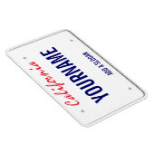 California License Bord (gepersonaliseerd) Magneet (Rechterzijde)
