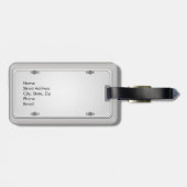California License Bord met jouw naam Bagagelabel (Achterkant horizontaal)