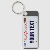 () California License Bord Sleutelhanger (Voorkant)