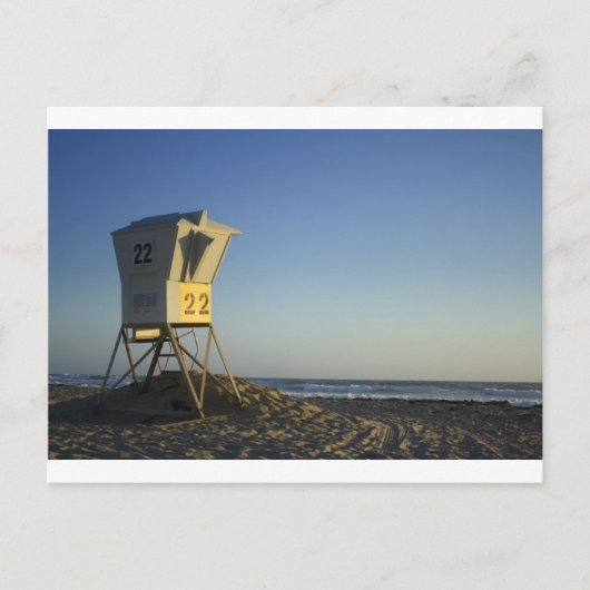 California Lifeguard Briefkaart (Voorkant)