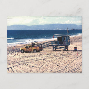 California Lifeguard Station Briefkaart
