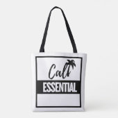 California lifestyle essential tote bag (Achterkant)
