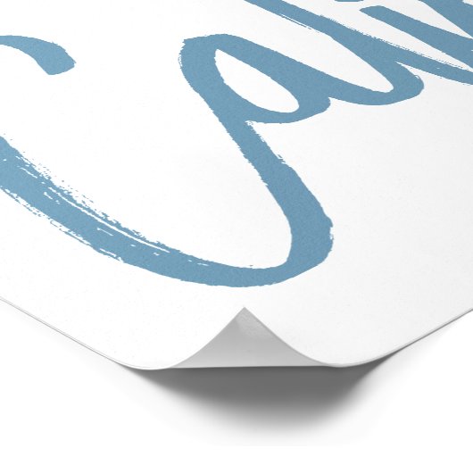 California Lighthouse Sunset Painting Fine Art Poster (Hoek)